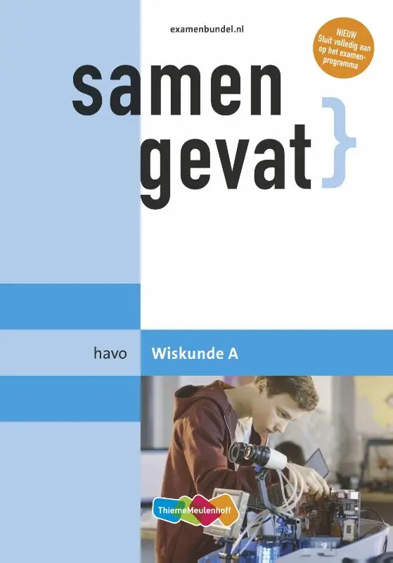 Samengevat / havo Wiskunde A