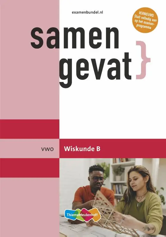 Samengevat / vwo Wiskunde B