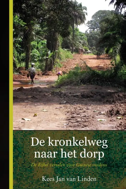 Kronkelweg naar het dorp