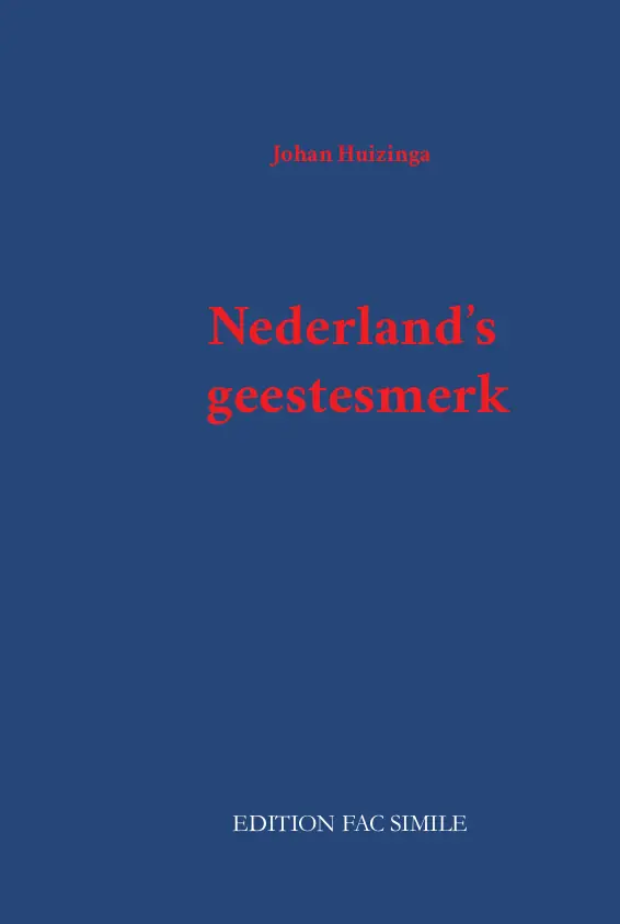 Nederland's geestesmerk