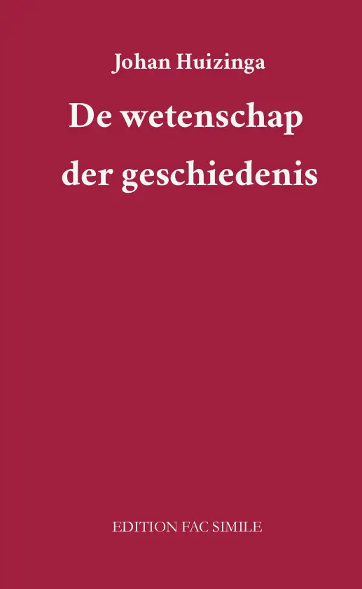 De wetenschap der geschiedenis