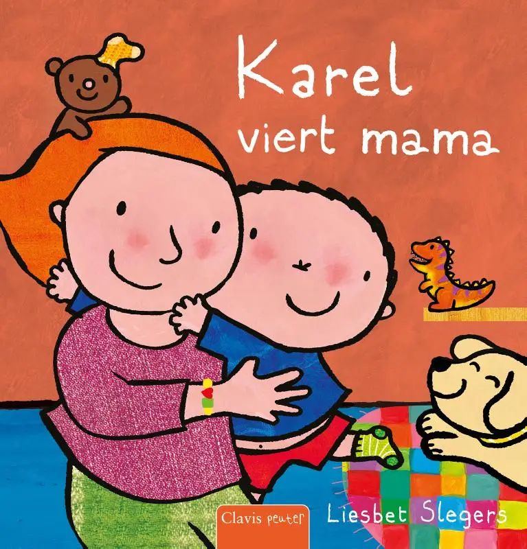 Karel viert mama