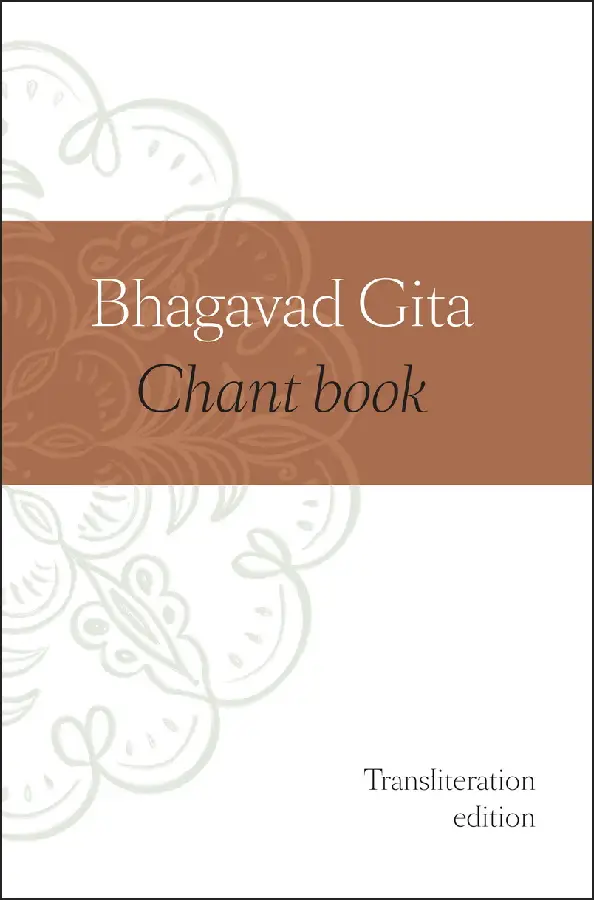 Bhagavad Gita chant book
