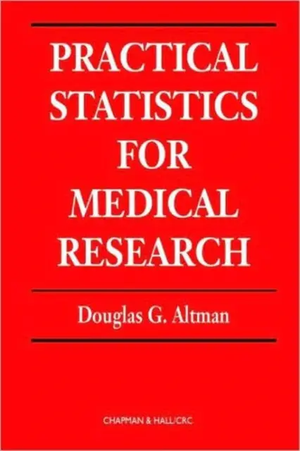Practical Statistics for Medical Research