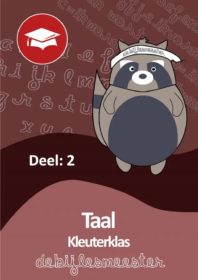 Kleuterklas Taal - Deel 2 / De Bijlesmeester / Oefenboek