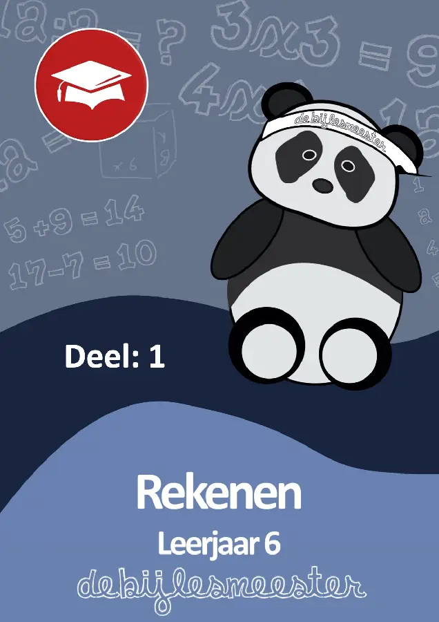 Oefenboek Leerjaar 6 Rekenen - Deel 1