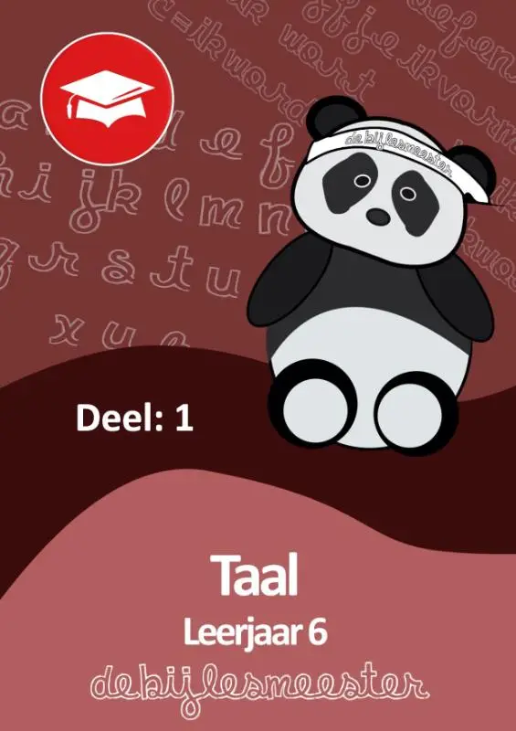 Oefenboek Taal / deel 1 leerjaar 6