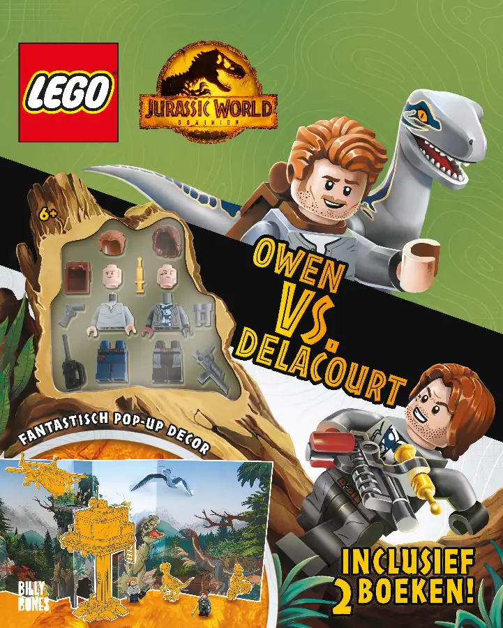 LEGO Jurassic World - Owen vs Delacourt