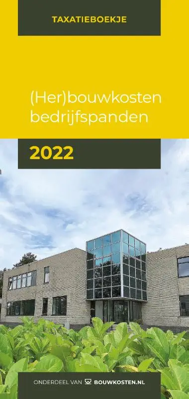 (Her)bouwkosten bedrijfspanden 2022