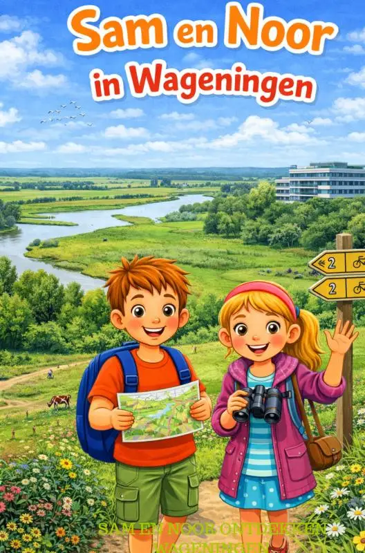 Sam en Noor in Wageningen