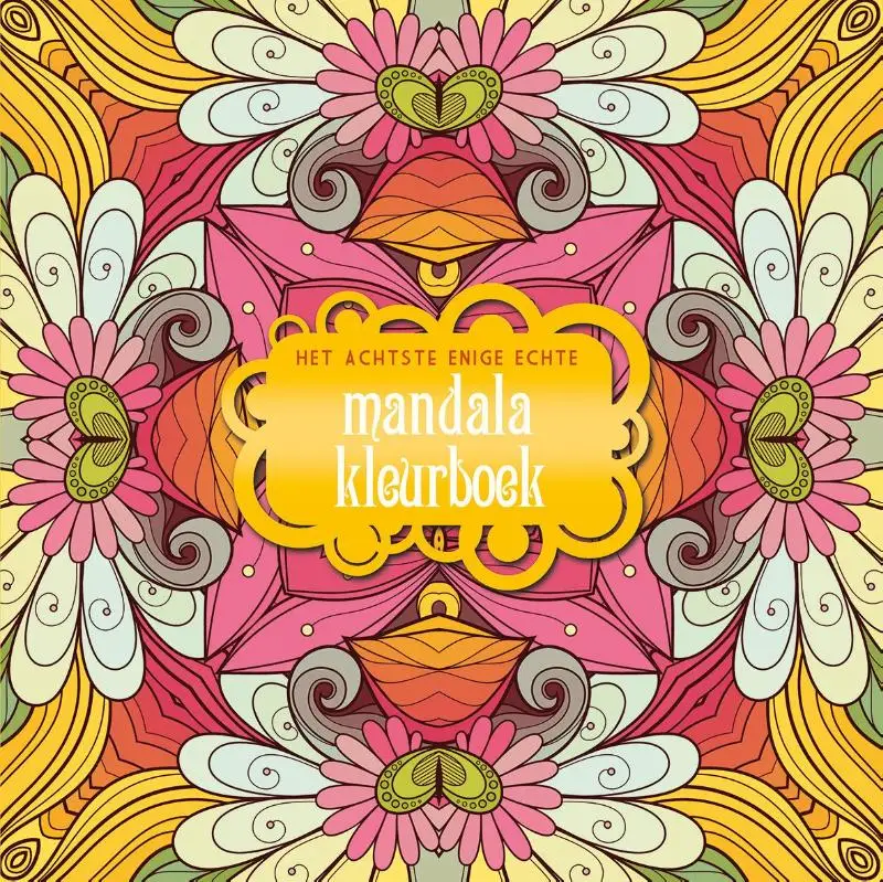 Achtste enige echte mandalakleurboek