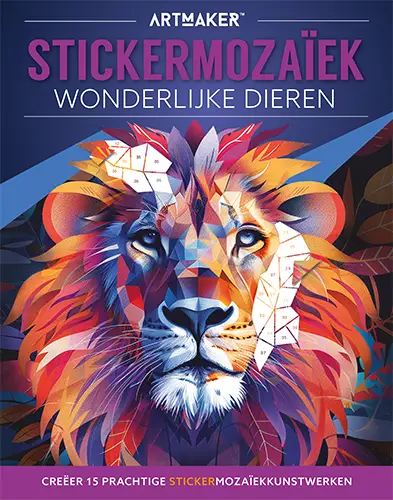 Stickermozaïek - Wonderlijke dieren