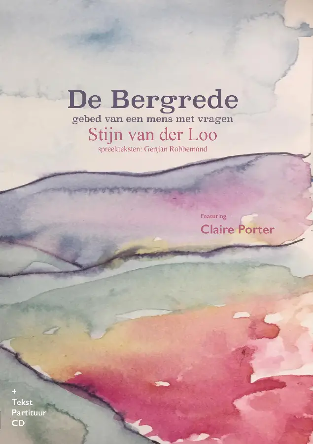 De Bergrede tekst+partituur [+!+]