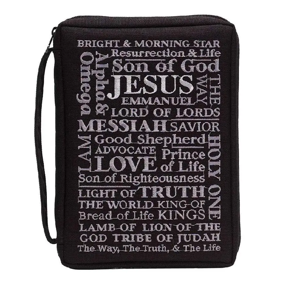Biblecover Black Medium Names of Jesus