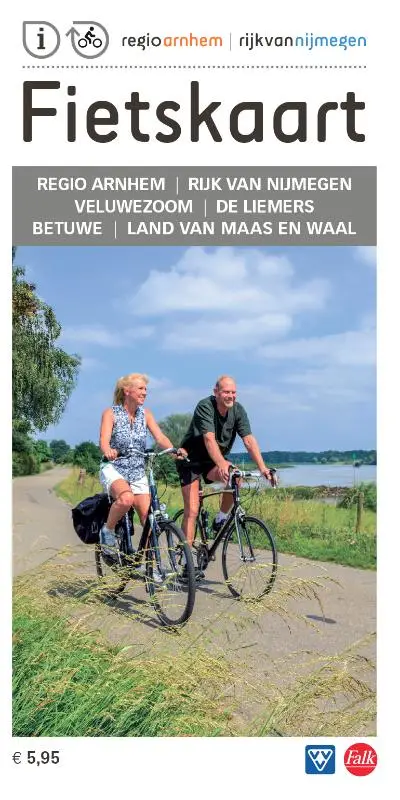 Fietskaart regio Arnhem Nijmegen