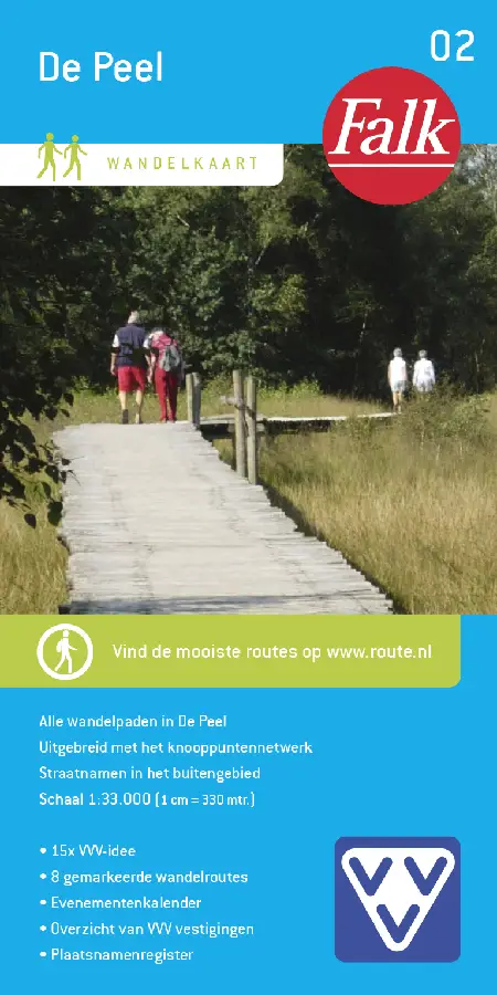 Falk VVV wandelkaart 02 De Peel
