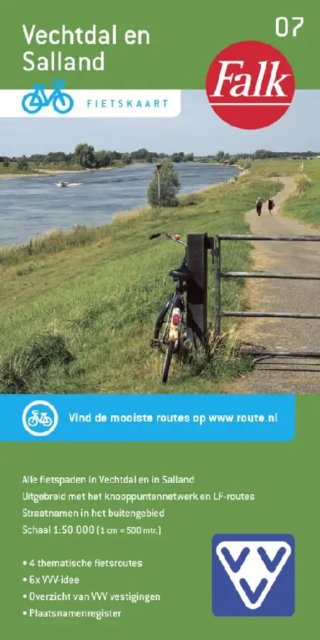 Falk VVV fietskaart 07 Vechtdal en Salland