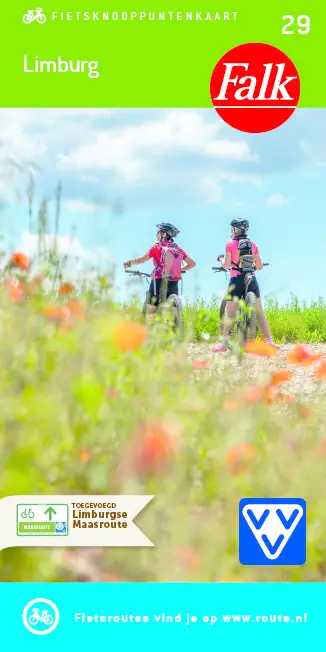 Falk VVV Fietskaart 29 Limburg