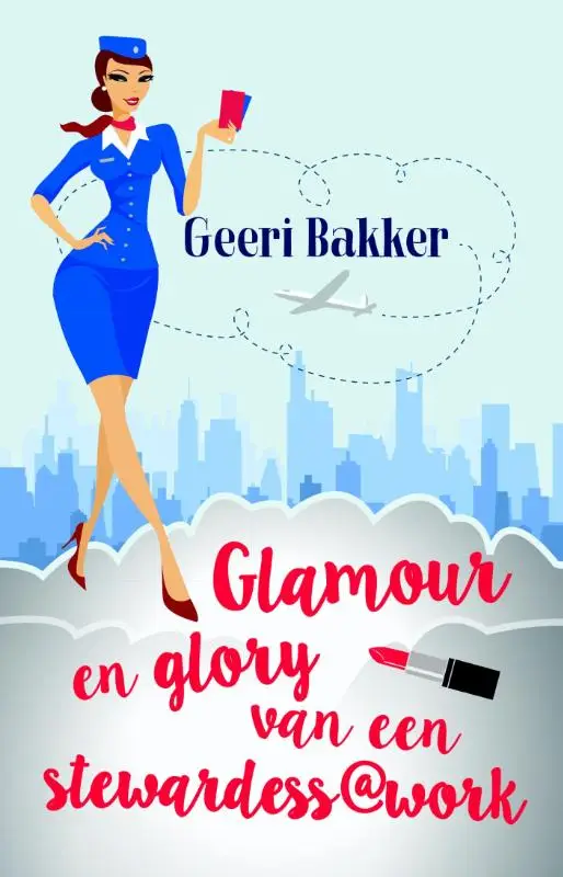 Glamour en glory van een stewardess@work