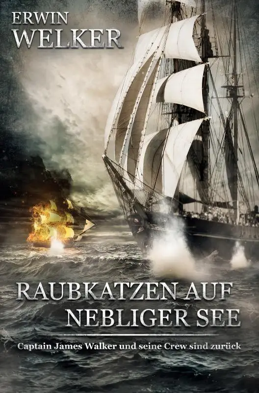 Raubkatzen auf nebliger See