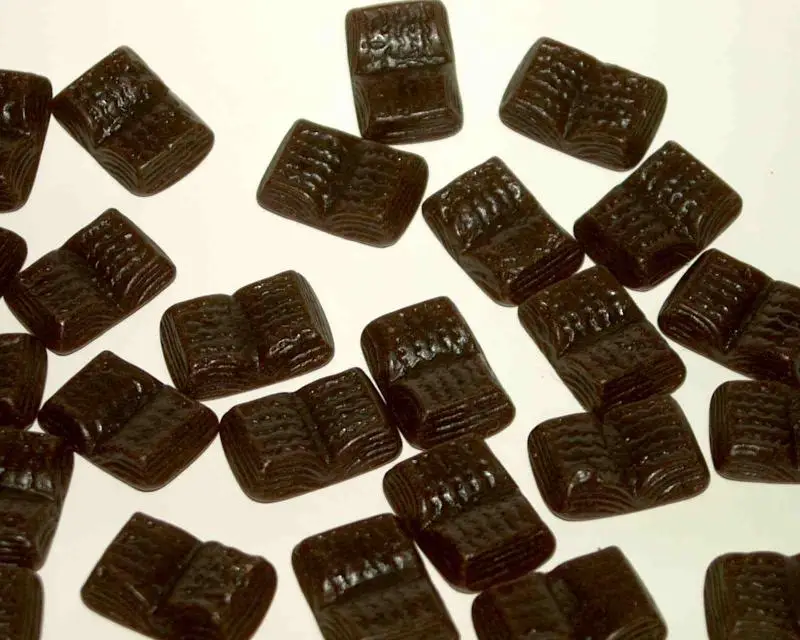 Boekendrop, doos met 3 kg losse drop