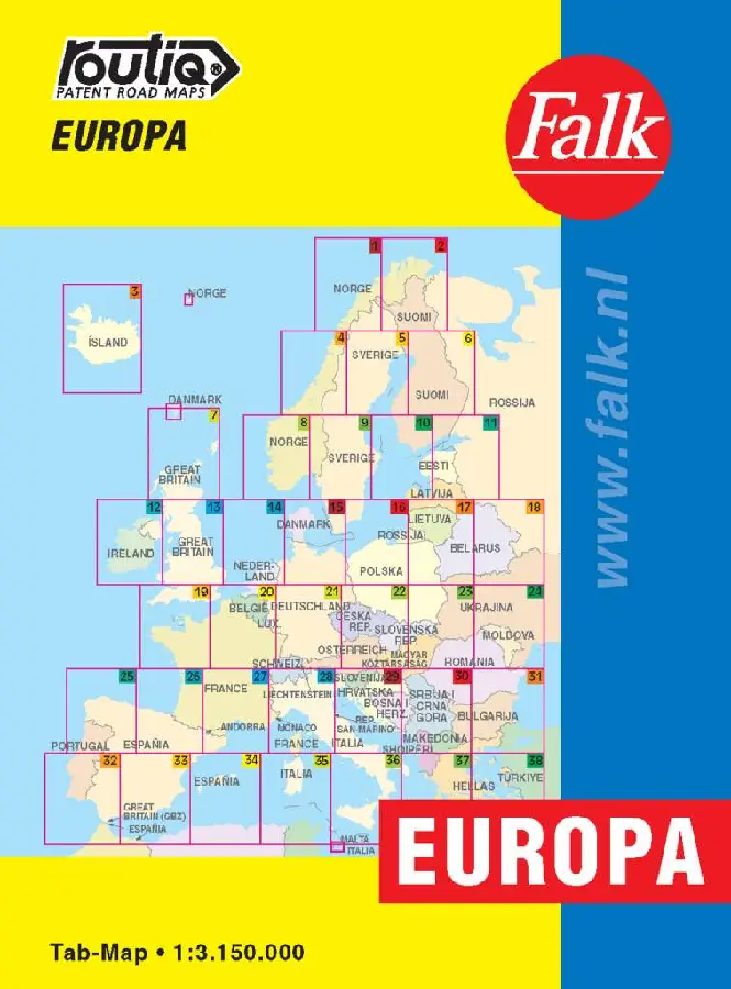 Routiq Europa / Tab-map