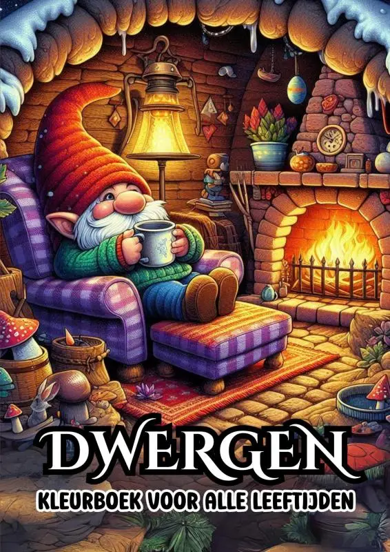 Kleurboek voor Alle Leeftijden - Dwergen