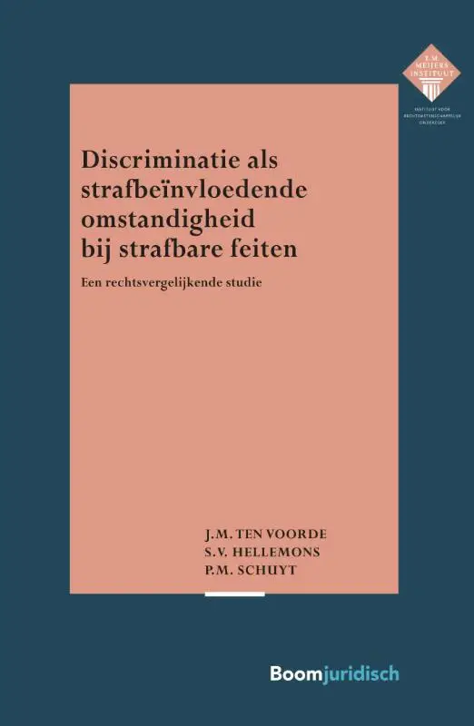 Discriminatie als strafbeïnvloedende omstandigheid bij strafbare feiten