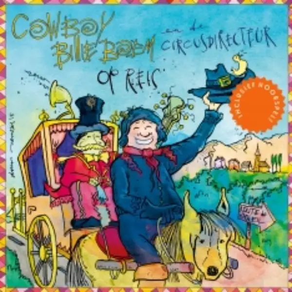 COWBOY BILLIE BOEM  OP REIS (CD & HOORSPEL)