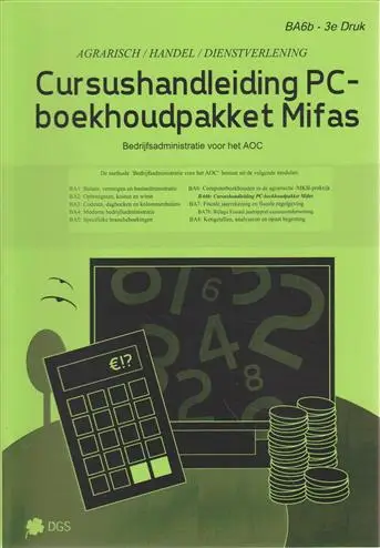 Cursushandleiding PC-boekhoudpakket Mifas