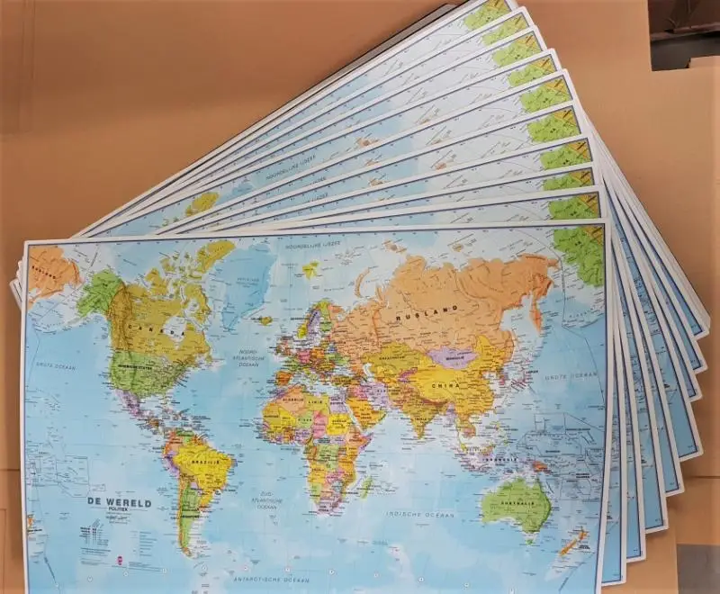 SET: Muismat wereld 1/60M per 10 stuks