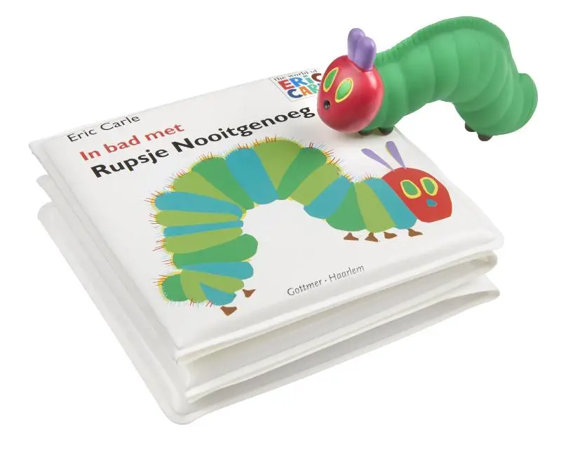 In bad met rupsje nooitgenoeg