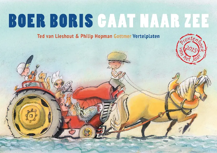 Boer boris gaat naar zee vertelplaten