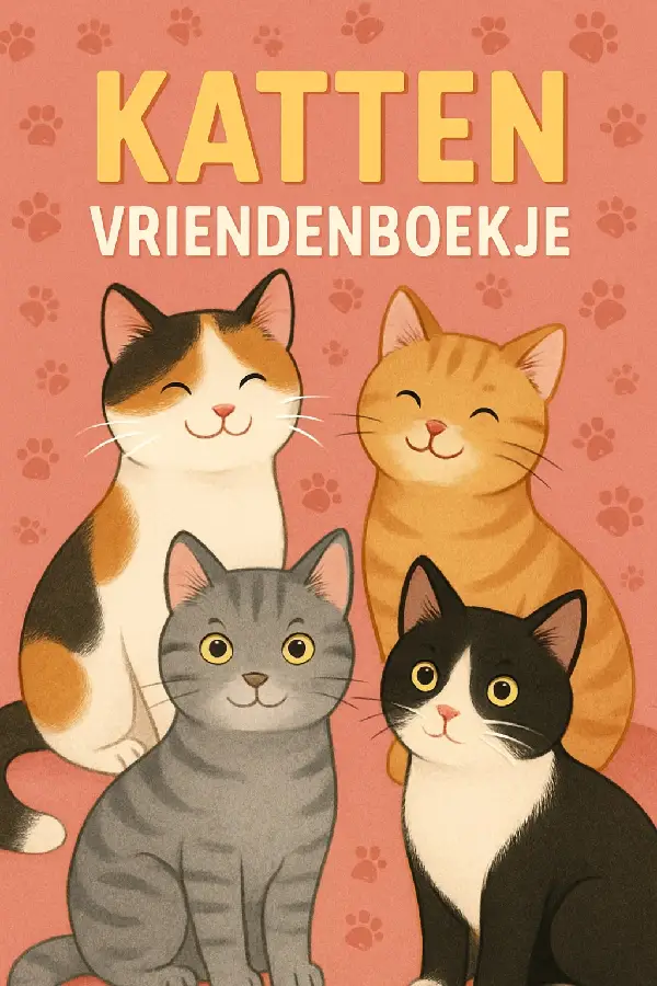 Katten Vriendenboekje