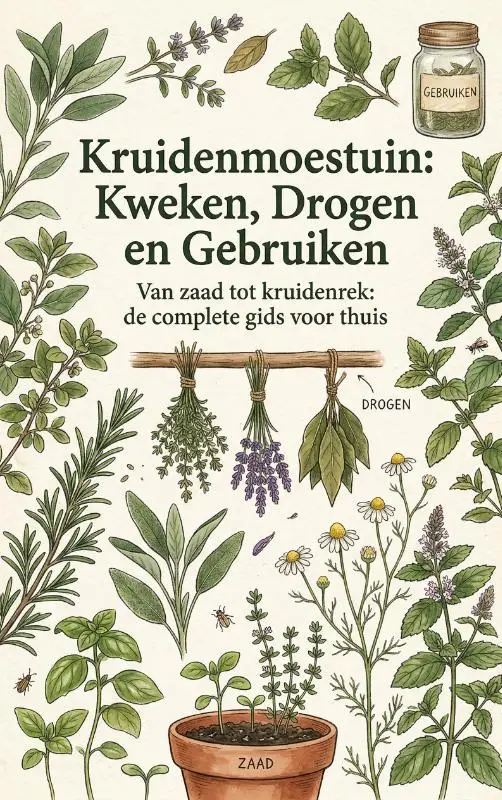 Kruidenmoestuin: Kweken, Drogen en Gebruiken