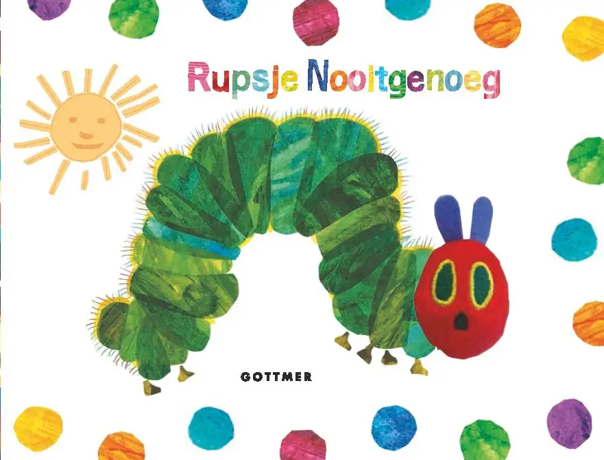 Rupsje nooitgenoeg stoffenboekje