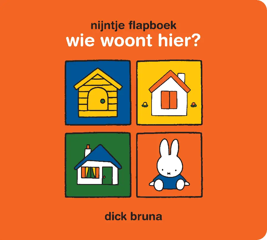 Nijntje flapboek wie woont hier?
