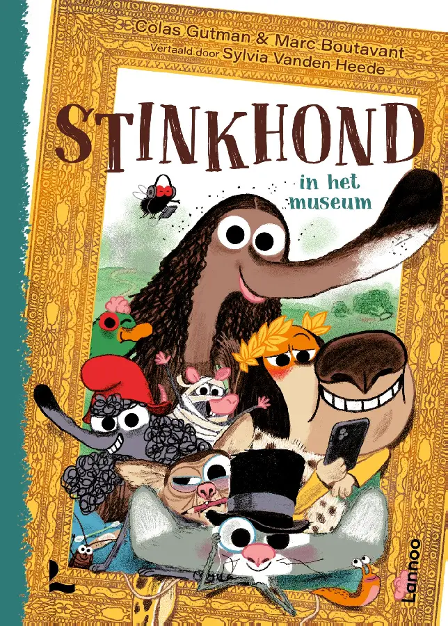 Stinkhond in het museum