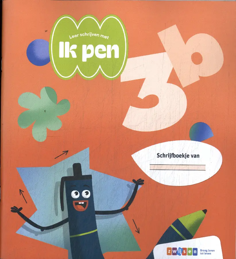 3b / Ik pen! / Schrijfboekje