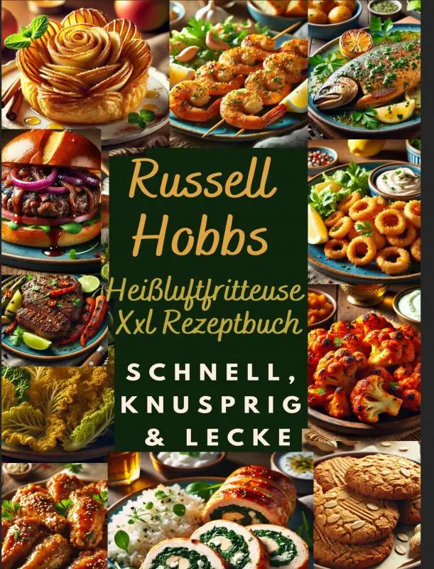 Russell Hobbs Heißluftfritteuse Xxl Rezeptbuch: Schnell, Knusprig & Lecker