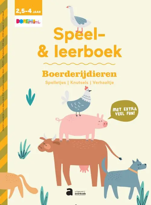 Speel- en leerboek - Boerderijdieren