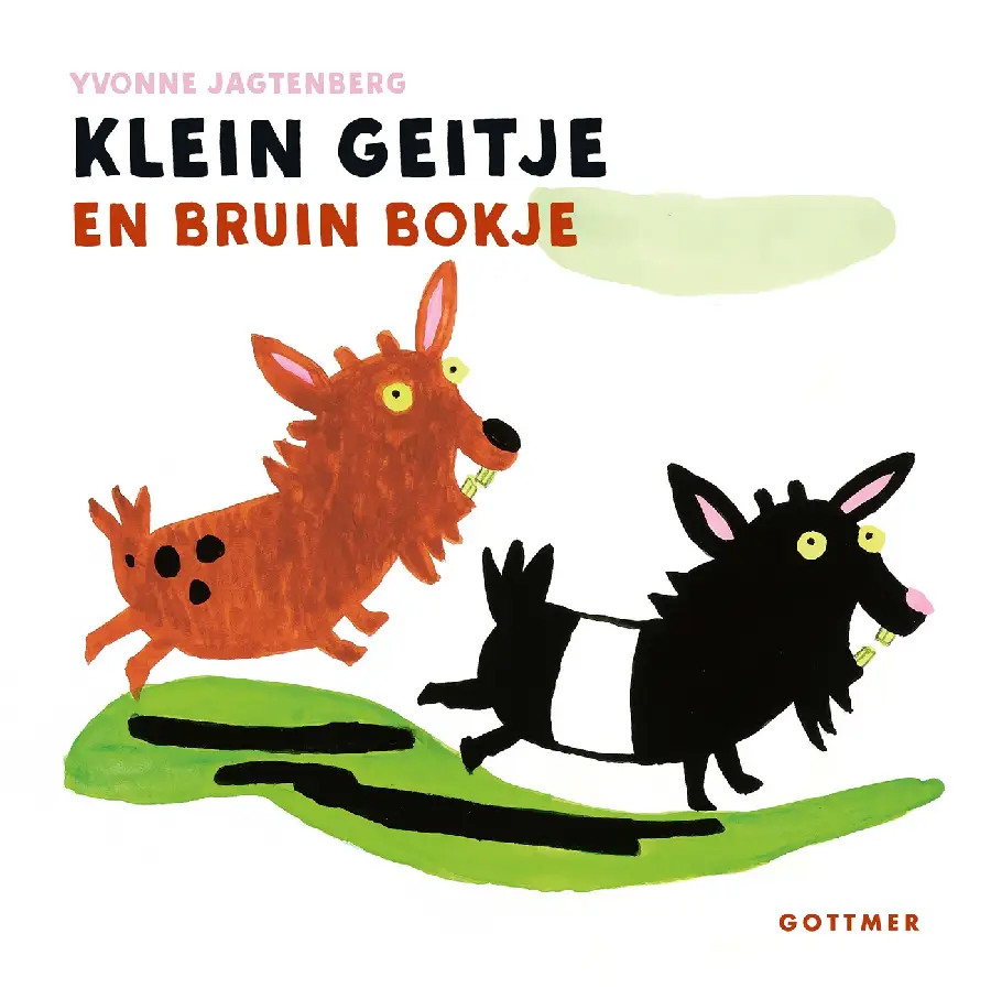 Klein geitje en bruin bokje