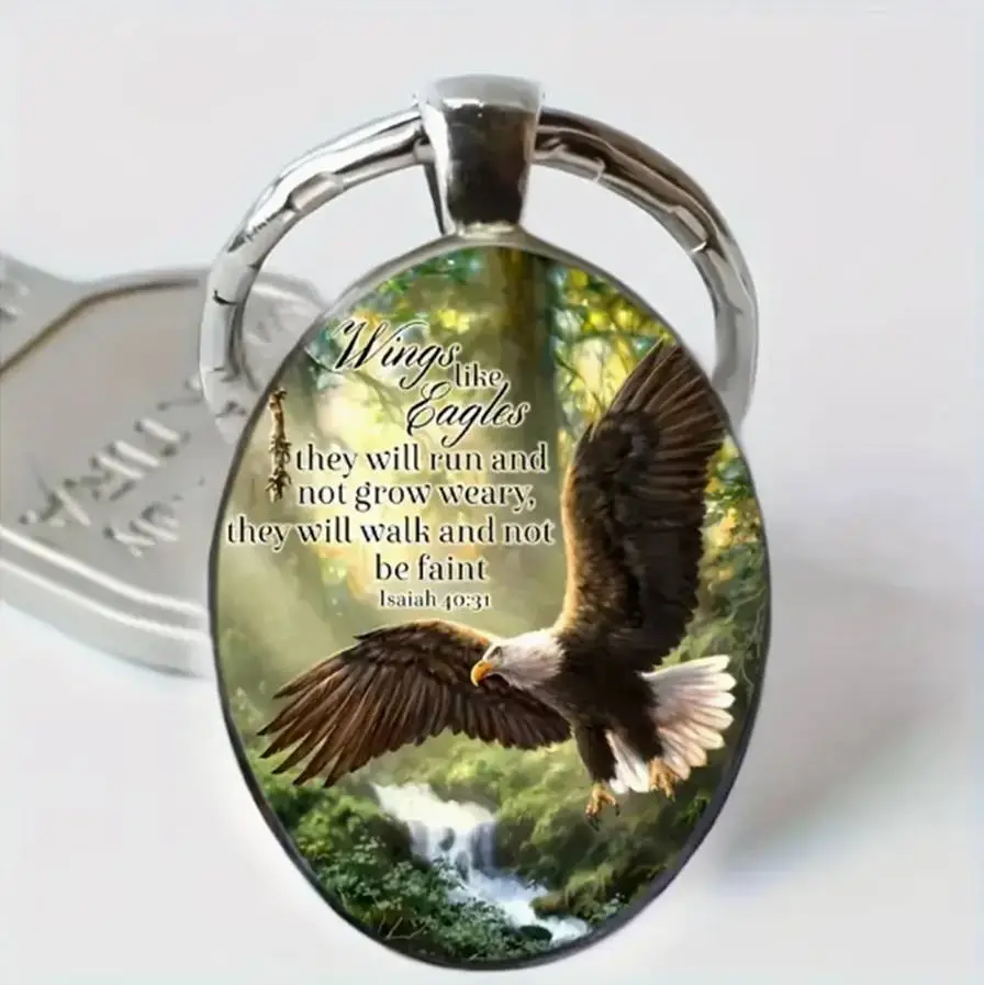 Keyring Metal/Epoxy Jesus Way Truth Life