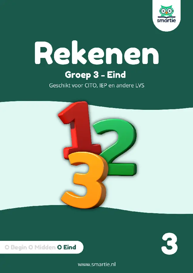 Rekenen / groep 3 - eind