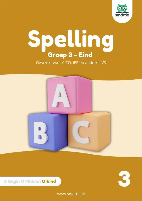Spelling / groep 3 - eind