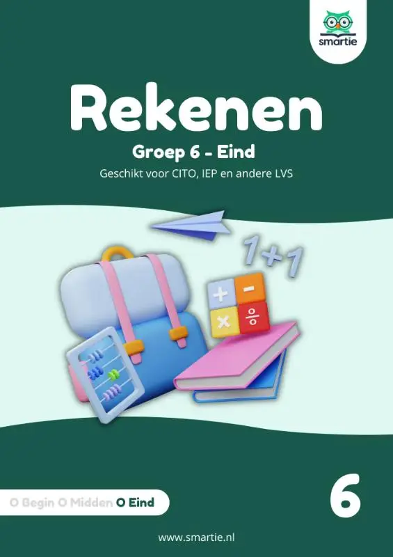 Rekenen / groep 6 - eind