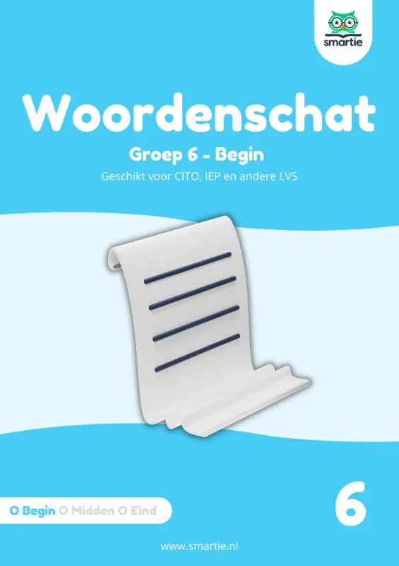 Woordenschat / groep 6 - begin