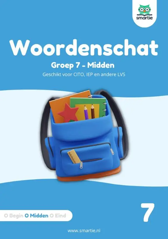 Woordenschat / groep 7 - midden