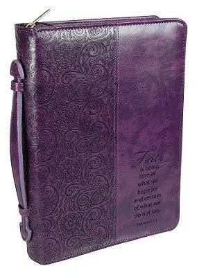 Faith - Purple - LuxLeather