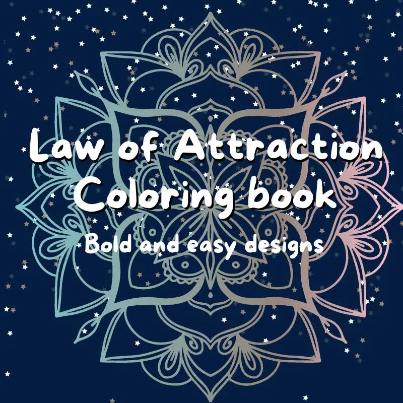 Law of Attraction coloring book